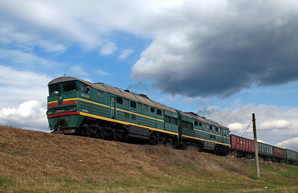 В Одесской области на железной дороге горел локомотив