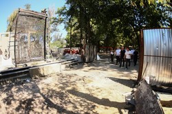 Как строят новый вход в Одесский зоопарк (ФОТО)