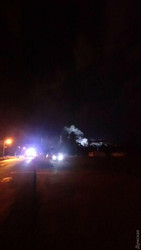В Одессе минувшей ночью взорвалась электроподстанция на территории нефтеперерабатывающего завода