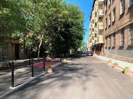 В Одессе отремонтировали переулок в историческом центре города