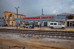 В Одессе на Новощепном Ряду начался очередной этап укладки трамвайных путей (ФОТО)