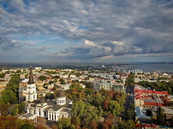 Одессу перед бурей показали с высоты (ФОТО, ВИДЕО)