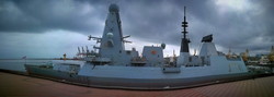 В Одессу зашел ракетный эсминец Королевского флота (ФОТО)