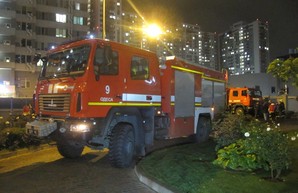 В Одессе горел высотный жилой дом (ФОТО, ВИДЕО)