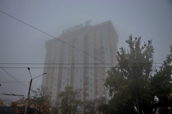 Осенняя Одесса в тумане (ФОТО)