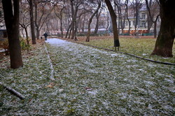 Первый день настоящей зимы в Одессе (ФОТО)