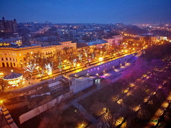 Красивая новогодняя Одесса: как выглядит город с высоты (ФОТО, ВИДЕО)