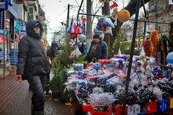 Предновогодний ад в Одессе около "Привоза" (ФОТО)