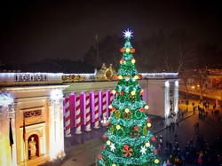 Одесская новогодняя елка (ФОТО, ВИДЕО)