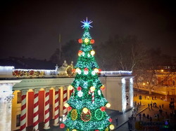 Одесская новогодняя елка (ФОТО, ВИДЕО)