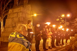 В Одессе отметили 112 лет с дня рождения Степана Бандеры (ФОТО, ВИДЕО)