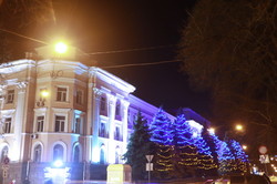 В Одессе появилась необычная подсветка здания СБУ (ФОТО)