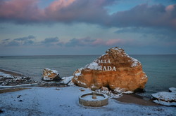 Море у берегов Одессы "парит" из-за сильных морозов (ФОТО, ВИДЕО)