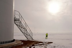 В селе Староказачье готовят к запуску мощную ветровую электростанцию