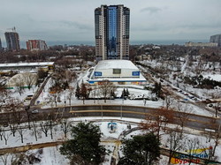 Зимняя сказка в одесском парке Победы (ФОТО, ВИДЕО)