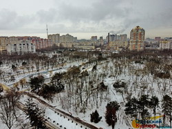 Зимняя сказка в одесском парке Победы (ФОТО, ВИДЕО)