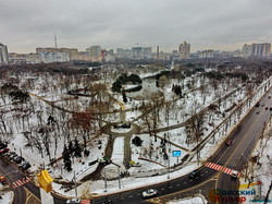 Зимняя сказка в одесском парке Победы (ФОТО, ВИДЕО)