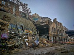 Руины Деволановского спуска в Одессе продолжают рушиться (ФОТО, ВИДЕО)