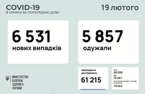 Коронавирус 19 февраля: 238 новых случаев в Одесской области