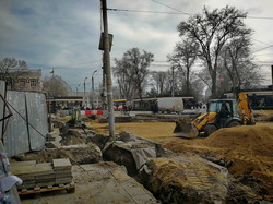В Одессе заканчивают ремонт Новощепного Ряда: когда поедет трамвай (ФОТО, ВИДЕО)