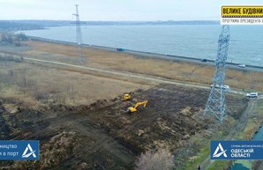 В Одессе началось строительство новой дороги в порт