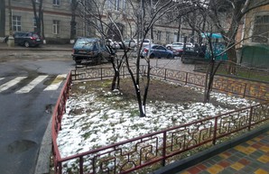 В Одессу вернулась зима (ФОТО)