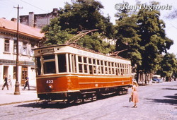 Старую Одессу и трамваи показали на фото 1959 года