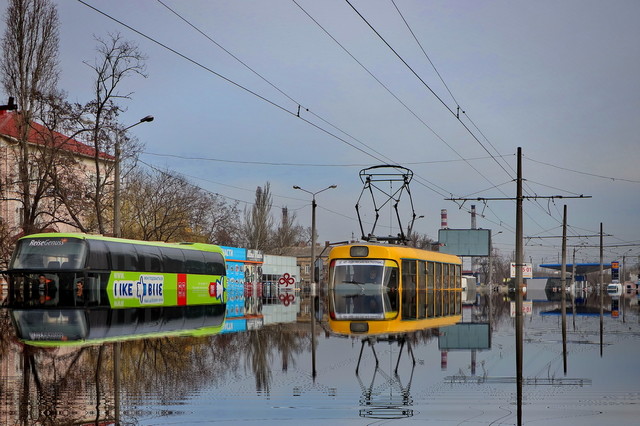 В Одессе утром 1 апреля затопило улицу Балковскую (ФОТО)