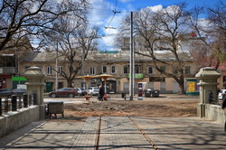 В Одессе почти закончили ремонт на Алексеевской площади (ВИДЕО)
