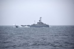 Украинский флот провел совместные учения с флотом Румынии