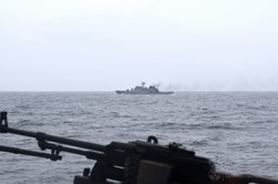 Украинский флот провел совместные учения с флотом Румынии