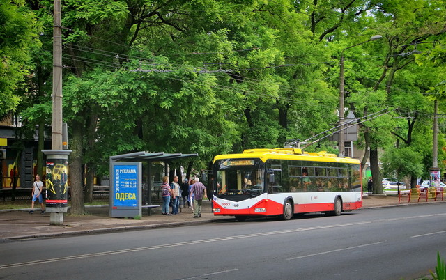 В Одессе будут реконструировать троллейбусную остановку на проспекте Шевченко