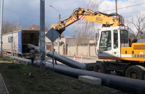 В Одессе меняют водопроводные трубы на даче Ковалевского