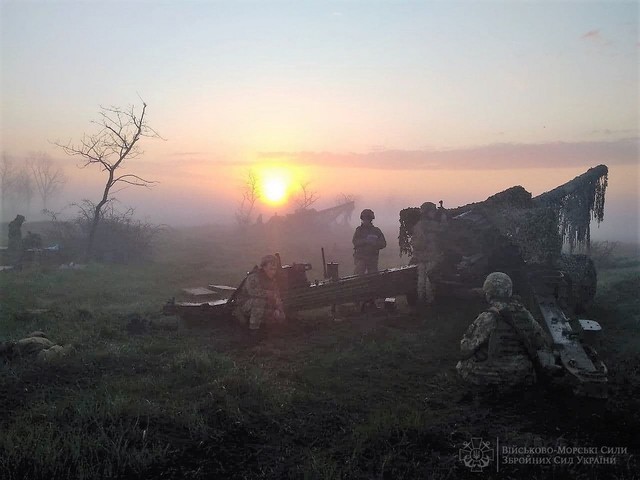 В Одесской области морская пехота и береговая артиллерия провели учебную противодесантную оборону