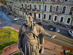 В Одессе показали с высоты памятники основателям города (ФОТО, ВИДЕО)