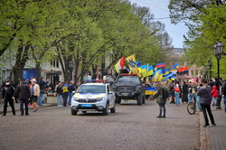 В Одессе прошел марш защитников города от российской агрессии