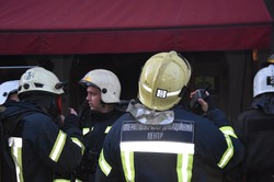В Одессе горел ресторан в центре города
