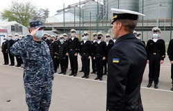 Молодые военные моряки отправились в учебный поход (ВИДЕО)