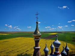 Один из самых необычных храмов Одесской области в Покровке показали с высоты (ВИДЕО)