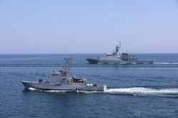 В море под Одессой прошли совместные учения военных флотов Украины и Великобритании