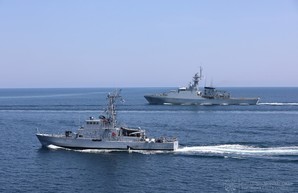 В море под Одессой прошли совместные учения военных флотов Украины и Великобритании