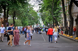 Пешеходная зона в центре Одессы: первый опыт (ВИДЕО)