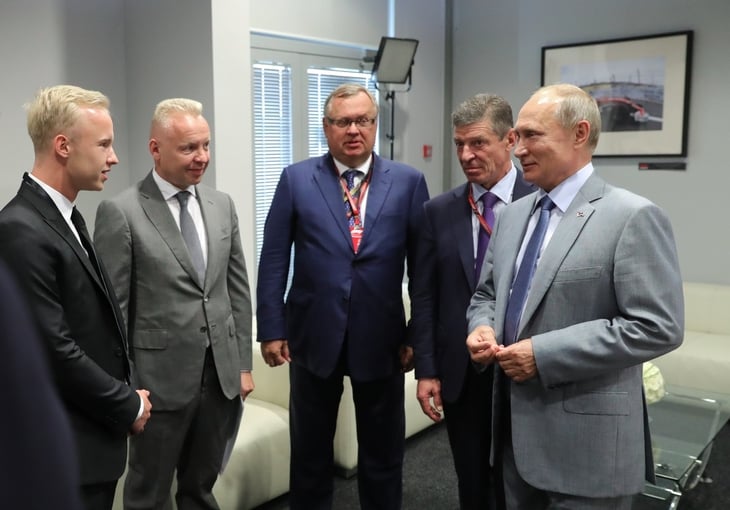 Дмитрий Мазепин Дмитрий Козак Владимир Путин