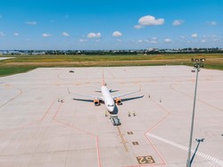 В аэропорту Одессы запустили новый перрон для самолетов (ФОТО)