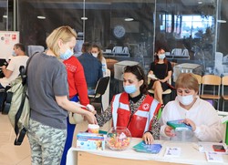 В Одессе прошла массовая вакцинация от ковида