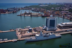 Флот НАТО в Одессе показали с высоты (ФОТО, ВИДЕО)