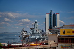Флот НАТО в Одессе показали с высоты (ФОТО, ВИДЕО)
