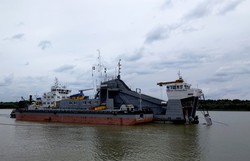 В порту Измаила углубляют дно (ФОТО)