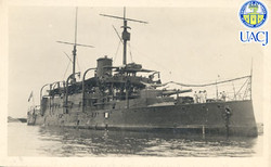 "Анагуак" в порту Вера-Круз, 1924 г.