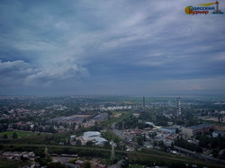 Одессу после сильного дождя показали с высоты (ФОТО)
